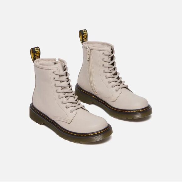 New! 🐋🍥🌸💎matte pink Taupe Doc Dr Marten's Junior kids 1460 boot 13 US 31 EU - Picture 6 of 6